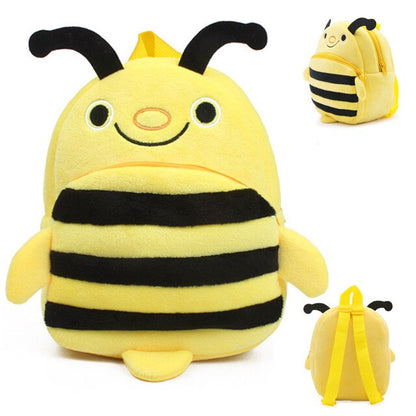 Kindergarten School Bags for Baby Toddler Backpack Mini Bags Plush Children Backpack 3D Cartoon Animal Boys Girls Kids Backpacks