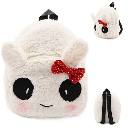 Kindergarten School Bags for Baby Toddler Backpack Mini Bags Plush Children Backpack 3D Cartoon Animal Boys Girls Kids Backpacks