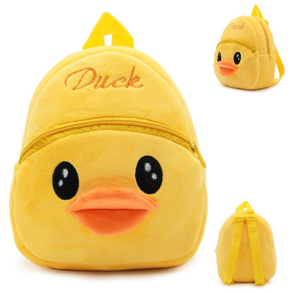 Kindergarten School Bags for Baby Toddler Backpack Mini Bags Plush Children Backpack 3D Cartoon Animal Boys Girls Kids Backpacks