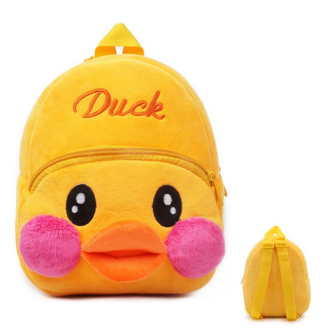 Kindergarten School Bags for Baby Toddler Backpack Mini Bags Plush Children Backpack 3D Cartoon Animal Boys Girls Kids Backpacks