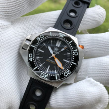 Load image into Gallery viewer, STEELDIVE 1969 Mechanical Watch Diving 1200M Waterproof NH35 Sapphire Crystal Automatic Watch Man C3 Super Luminous Diver Watch
