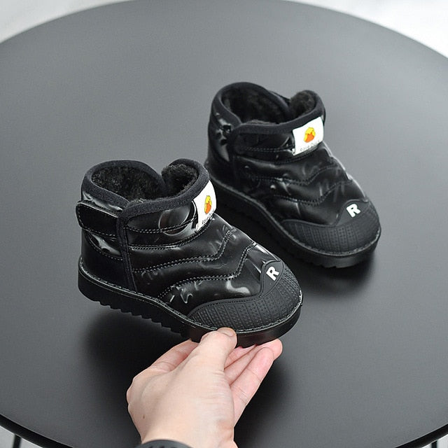 Waterproof Non-slip Kids Plush Boots