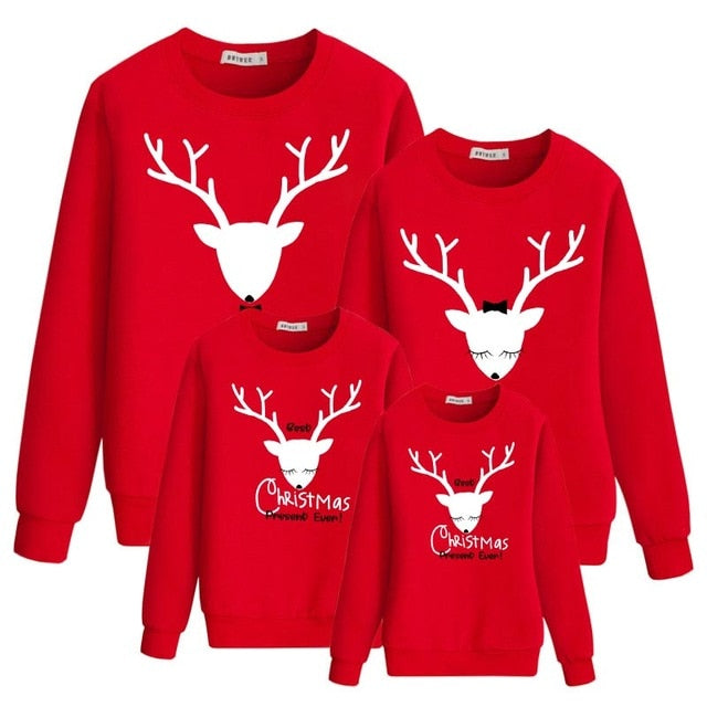 Christmas Family Pyjamas Sets Sweaters Pants