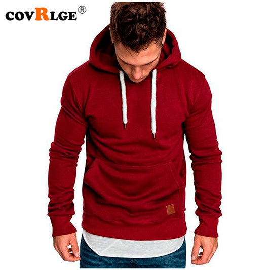 Covrlge Mens Sweatshirt Long Sleeve Hoodies