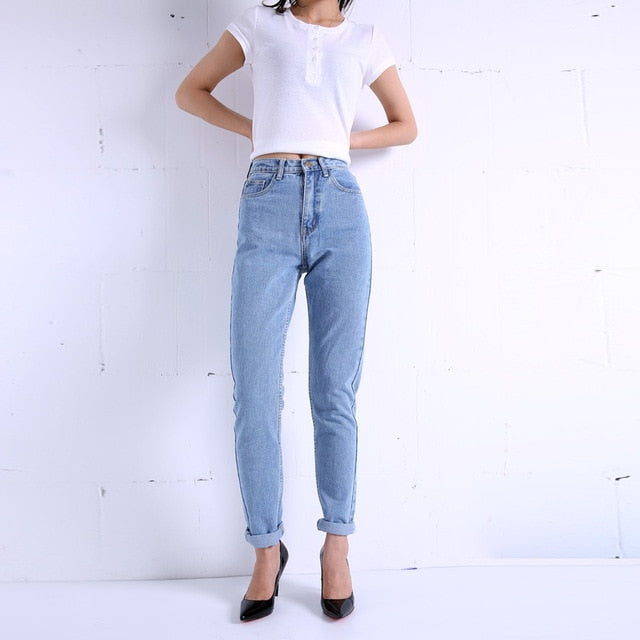 2020 Harem Pants Vintage High Waist