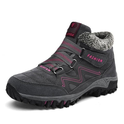 Women's Waterproof Wedge Suede Boots