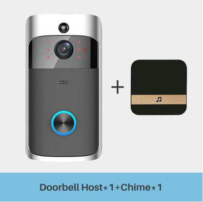 Tuya 1080P WiFi Video Doorbells Smart Security Doorbell Camera with PIR Motion Detect Two-way Intercom support Alexa Google Home
