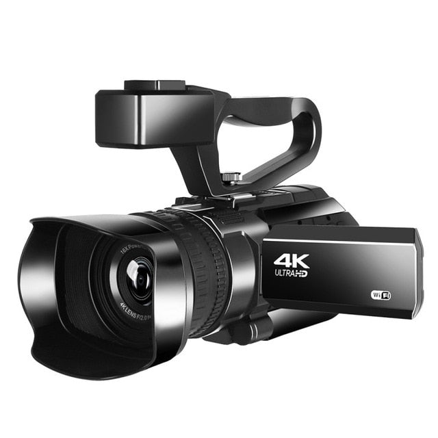 Camcorder 4K Ultra HD 48MP Video Camera for YouTube Live Streaming 30X Digital Zoom IR Night KOMERY Touch Screen