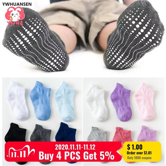 Children's Anti-slip Boat Socks