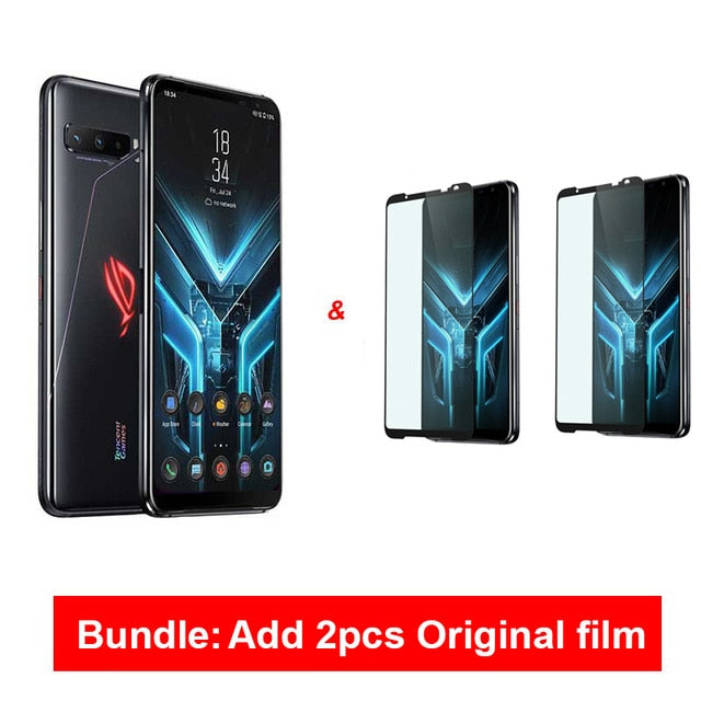 Original Global Rom Asus ROG 3 5G Gaming Phone 6.59" Snapdragon865/865 Plus 6000mAh 144HZ FHD+ AMOLED NFC ROG3 5G Smartphone