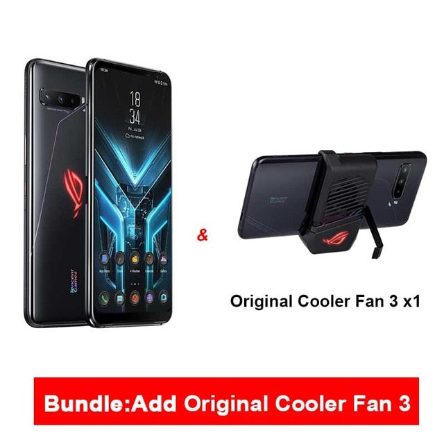 Original Global Rom Asus ROG 3 5G Gaming Phone 6.59" Snapdragon865/865 Plus 6000mAh 144HZ FHD+ AMOLED NFC ROG3 5G Smartphone