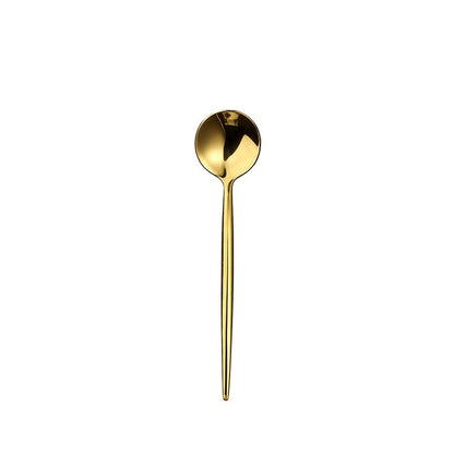 Gold Chopstick Spoon Knife Fork Sets