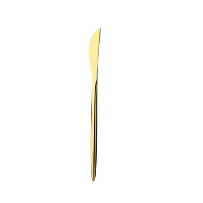 Gold Chopstick Spoon Knife Fork Sets