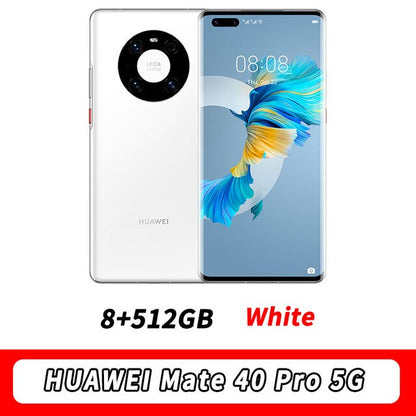 STOCK HUAWEI Mate 40 Pro 5G MobilePhone 6.76‘’ 90Hz OLED Kirin 9000 Octa Core 5nm crafts EMUI 11 Reverse Charge Wi-Fi 6+ NFC
