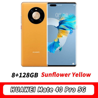 STOCK HUAWEI Mate 40 Pro 5G MobilePhone 6.76‘’ 90Hz OLED Kirin 9000 Octa Core 5nm crafts EMUI 11 Reverse Charge Wi-Fi 6+ NFC