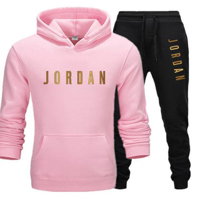 Men's Jordan 23 letter suit brand sportswear sportswear suit men's sports Hoodie + pants suit casual sportswear men's Hoodie