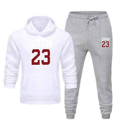 Men's Jordan 23 Tracksuit Sweatshirt Suit Fleece Hoodie Sweater & Pants Jogging Homme Pullover 3XL Sporting Suit