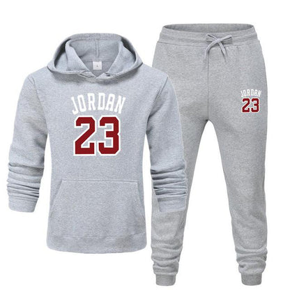 Men's Jordan 23 Tracksuit Sweatshirt Suit Fleece Hoodie Sweater & Pants Jogging Homme Pullover 3XL Sporting Suit