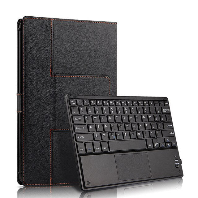 Tablet Funda Shell For Samsung Tab 2 10.1 inch GT P5100 P5110 P5113 Case Wireless Bluetooth Touch Keyboard Leather stand cover