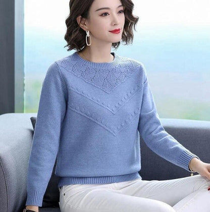 Ladies Loose Sweater Women's  Sweater Long sleeve