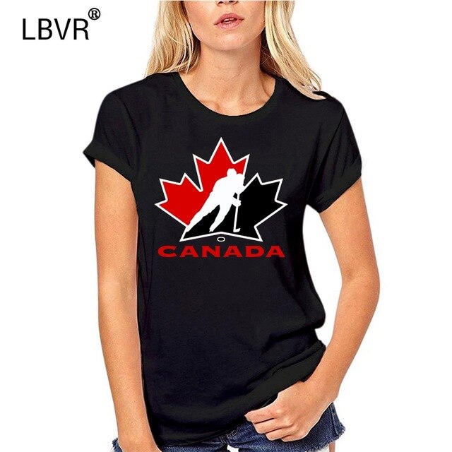 CANADA Ice Hockey Team T-Shirt Cotton Unisex Men Women