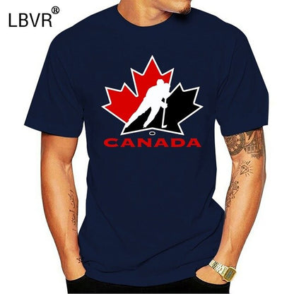 CANADA Ice Hockey Team T-Shirt Cotton Unisex Men Women