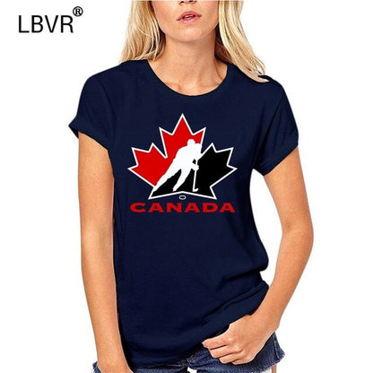 CANADA Ice Hockey Team T-Shirt Cotton Unisex Men Women