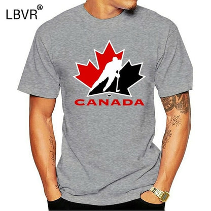 CANADA Ice Hockey Team T-Shirt Cotton Unisex Men Women