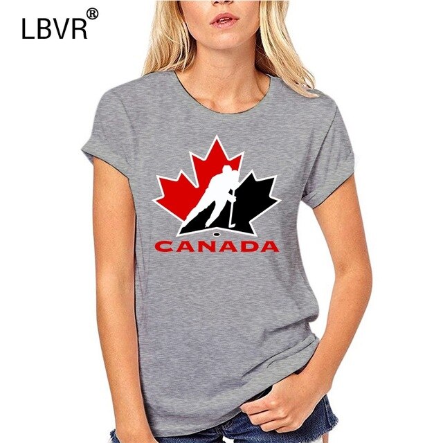 CANADA Ice Hockey Team T-Shirt Cotton Unisex Men Women
