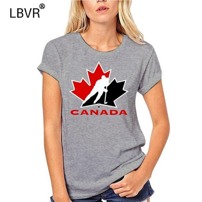 CANADA Ice Hockey Team T-Shirt Cotton Unisex Men Women