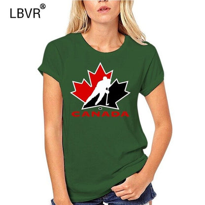 CANADA Ice Hockey Team T-Shirt Cotton Unisex Men Women