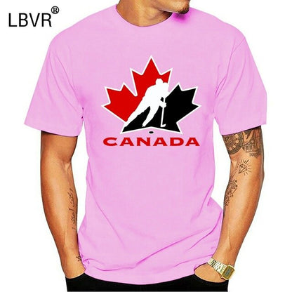 CANADA Ice Hockey Team T-Shirt Cotton Unisex Men Women