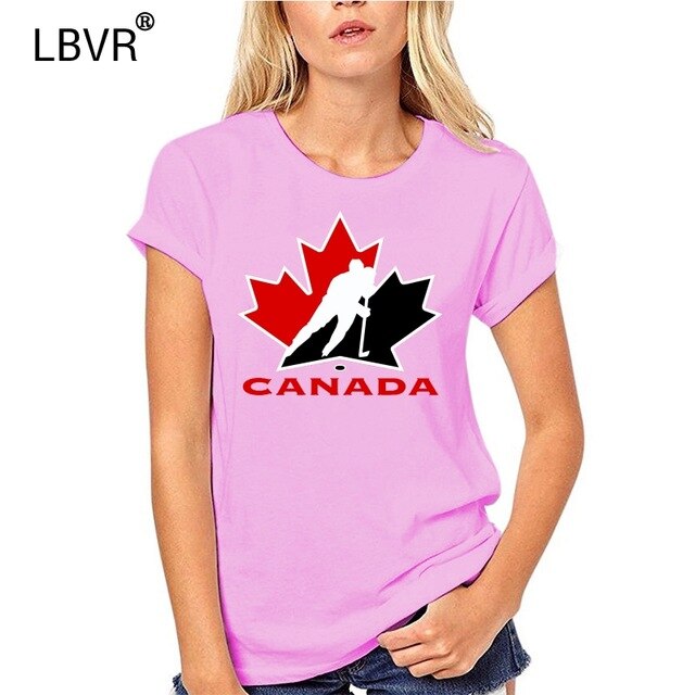 CANADA Ice Hockey Team T-Shirt Cotton Unisex Men Women