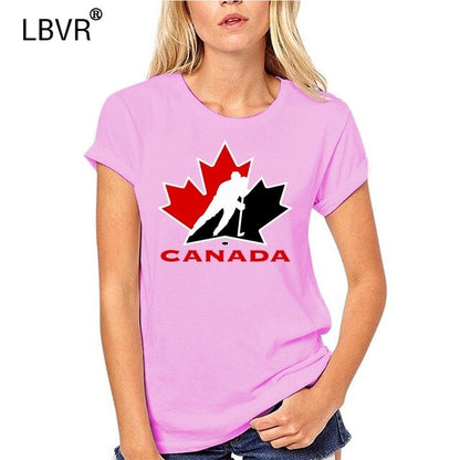 CANADA Ice Hockey Team T-Shirt Cotton Unisex Men Women