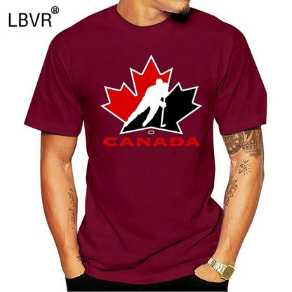 CANADA Ice Hockey Team T-Shirt Cotton Unisex Men Women