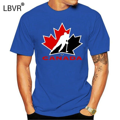 CANADA Ice Hockey Team T-Shirt Cotton Unisex Men Women