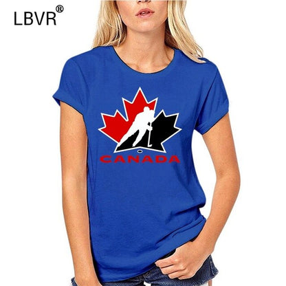 CANADA Ice Hockey Team T-Shirt Cotton Unisex Men Women