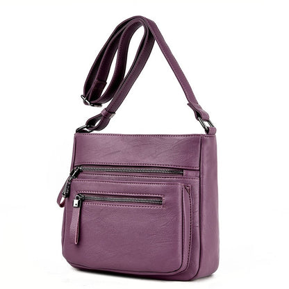 High Quality Leather Crossbody Bags for Women 2021 New Luxury Designer Shoulder Bag Leisure Tote Bag for Lady Messenger Bags