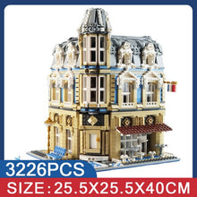 Cargar imagen en el visor de la galería, Architecture Building Blocks Creator Expert Technic City Street view kits European Houses Bricks Kids toys for children Gifts
