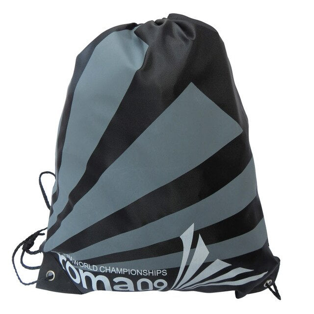 Double Layer Drawstring Gym Waterproof Backpacks Swimming Sports Beach Bag Travel Portable Fold Mini Shoulder Bags