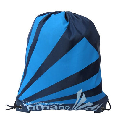 Double Layer Drawstring Gym Waterproof Backpacks Swimming Sports Beach Bag Travel Portable Fold Mini Shoulder Bags