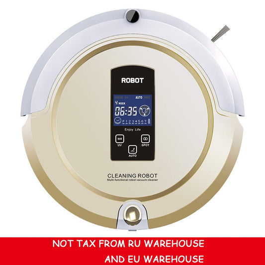 Robot Vaccum Cleaner Auto Sweep,Mop,Sterilize,LCD Touch Screen,Schedule,Auto Charge Free Shipping