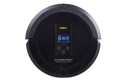 Robot Vaccum Cleaner Auto Sweep,Mop,Sterilize,LCD Touch Screen,Schedule,Auto Charge Free Shipping