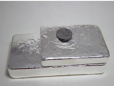pure silver 9999 raw silver material silver bullion 500g or 1000g each piece