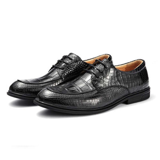 sanpijiang new  crocodile  Leather shoes  men  crocodile shoes  British  business  Casual shoes  male  fashion  Men's dress shoe