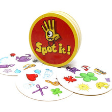 将图片加载到图库查看器，Spot Board Games mini 70mm enjoy it for kids family party fun education toys most cCassic Dobble it cards game
