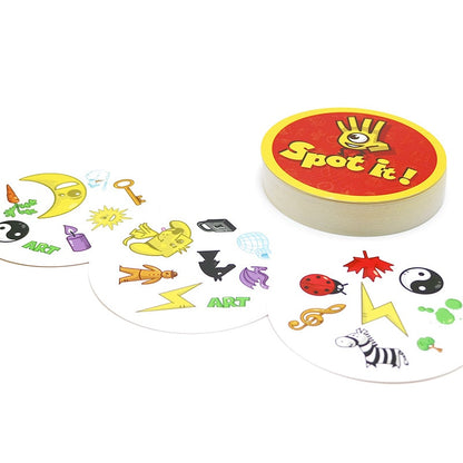 Spot Board Games mini 70mm enjoy it for kids family party fun education toys most cCassic Dobble it cards game