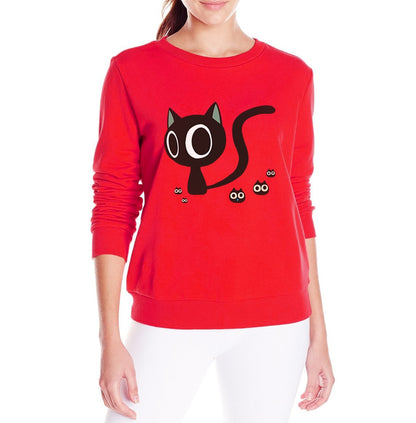 Streetwear Style Hipster Hoodies for ladies autumn winter fleece punk sweatshirts women round neck pullovers 2019 new tracksuits
