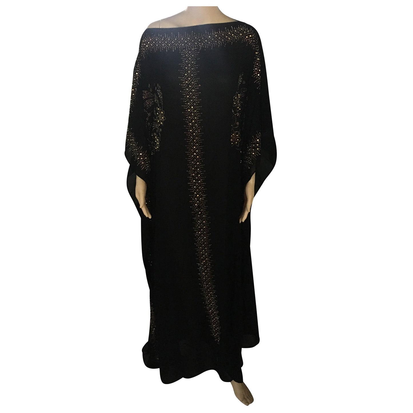 Women's Tilapia Long Summer Plus Size African Style Dress Dolid Loose Cloak Short Sleeve Gown