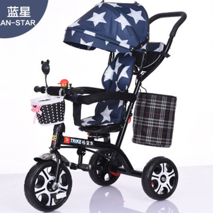 triciclo infantil Children's Tricycle Bicycle Child Light Portable Baby Three Wheels Stroller  Kids Ride on Toys Toddler Bike